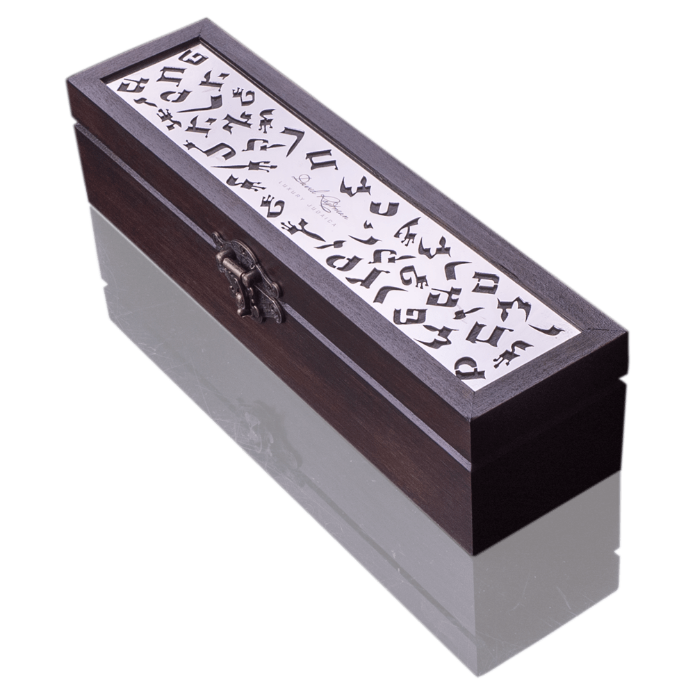 Case For Mezuzah Jerusalem The Transparent Hebrew Letters Is Made Of case-for-mezuzah-jerusalem-the-transparent-hebrew-letters-is-made-of